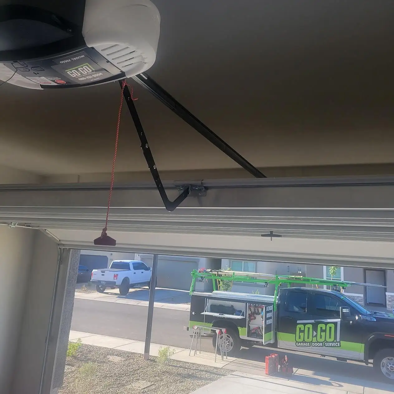 Smart garage door opener